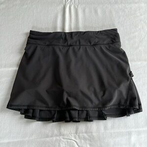 lululemon athletica Black Athletic Skirt